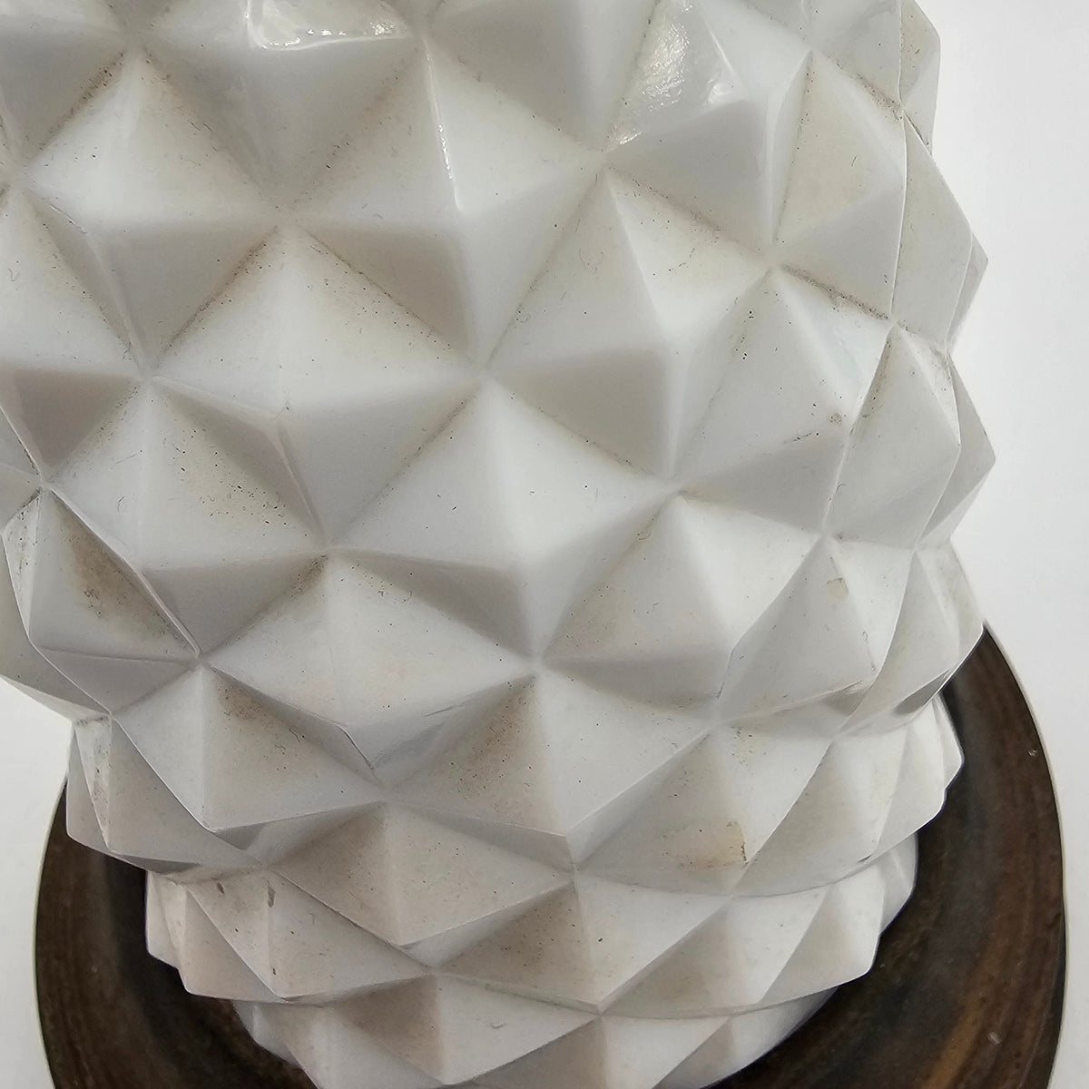 Milk Glass Vintage Lamp