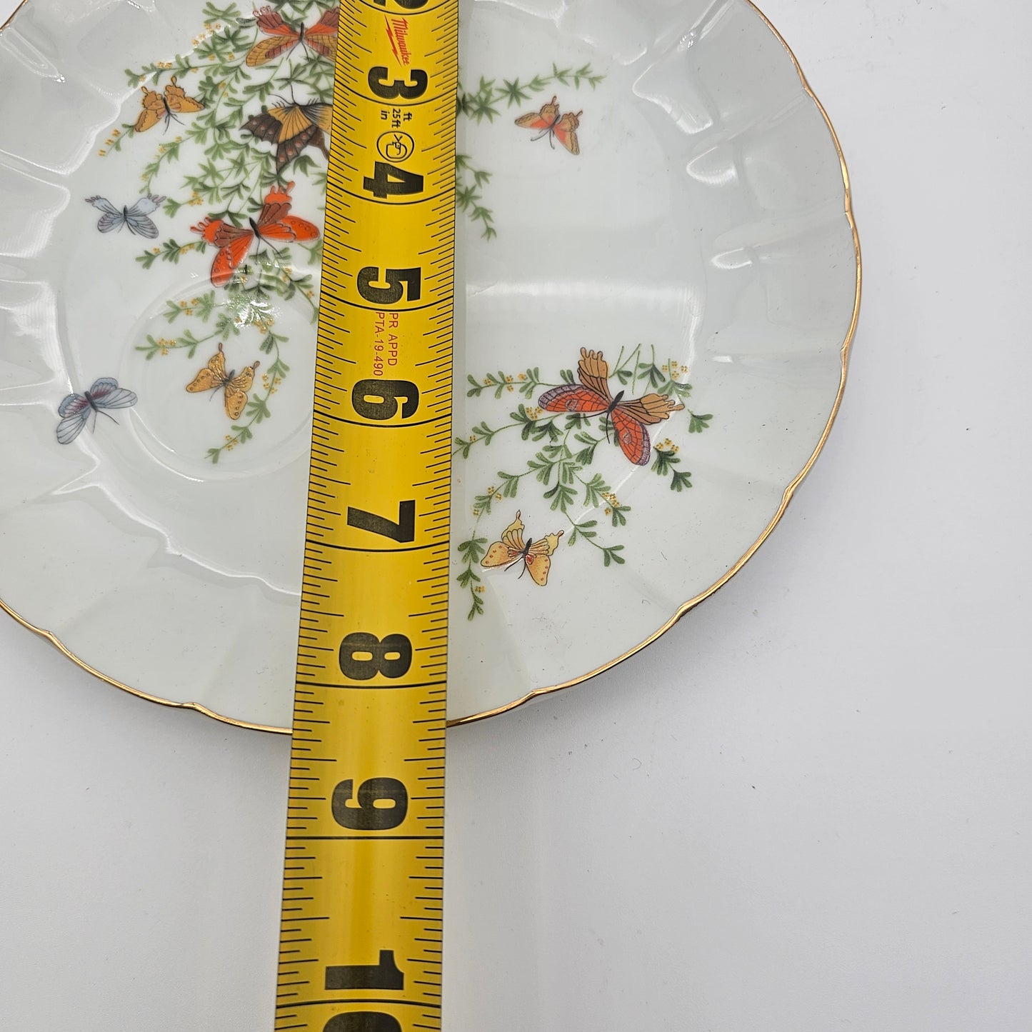 Vintage Snack Set Butterflies Shafgord