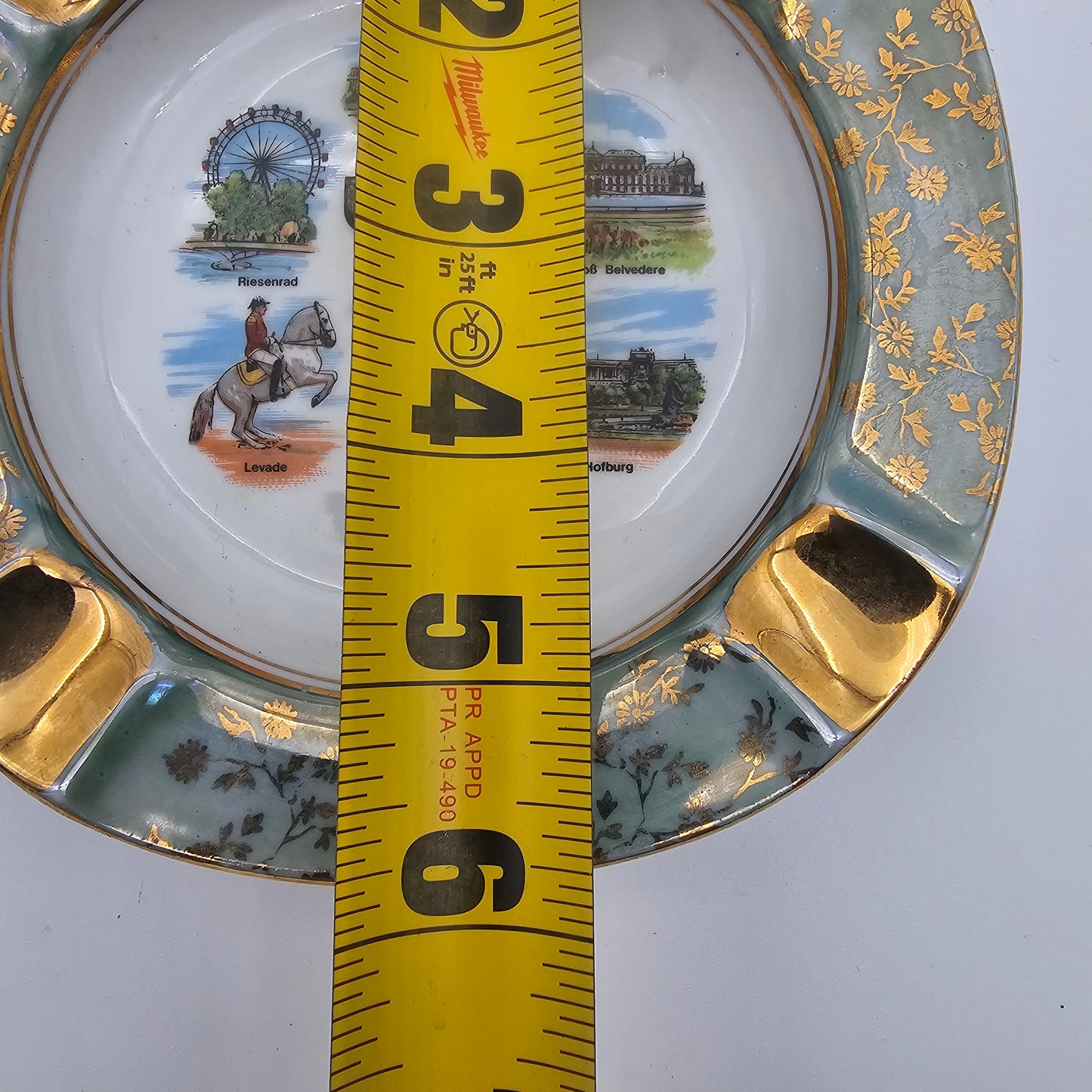 Vintage Souvenir Ashtray Vienna Austria