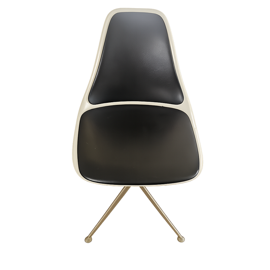 Mid Century Fiberglass Shell Swivel Chair