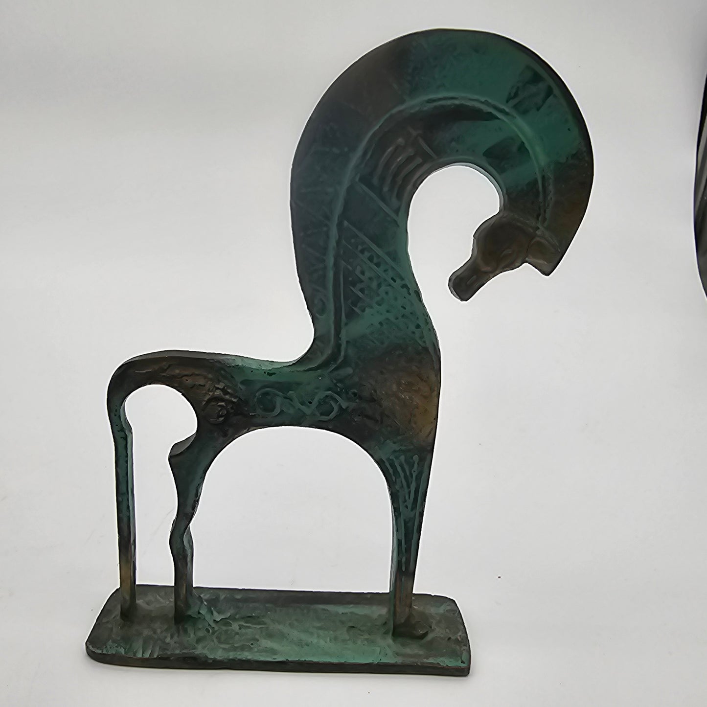 Greek Bronze Horse