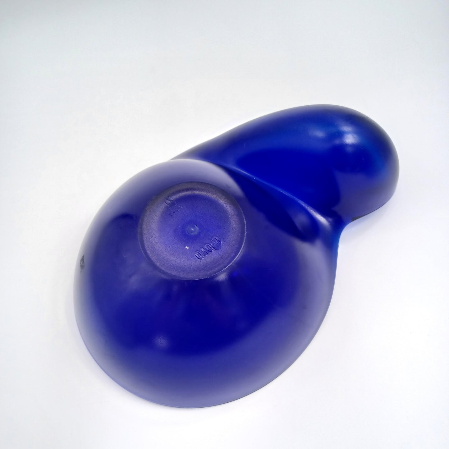 WOVO Cobalt Blue Bowl Chip Dip Acrylic