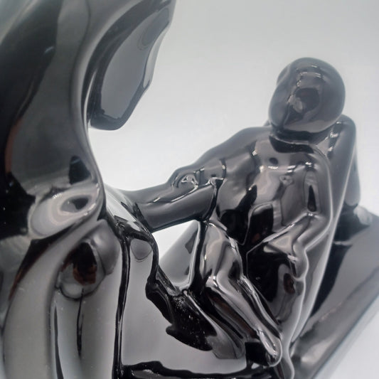 Haeger Post Modern Mother and Child Figurine