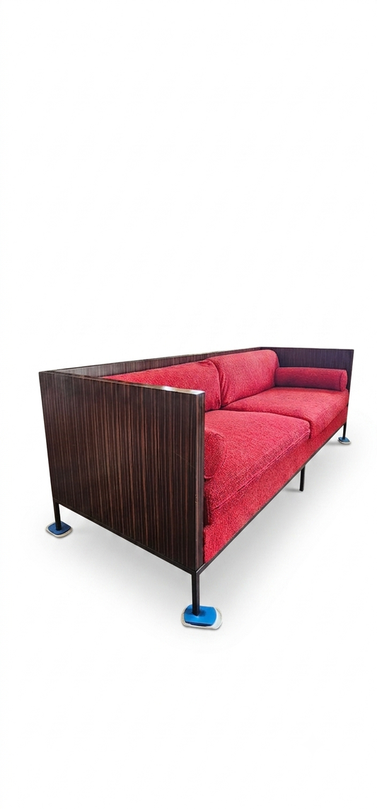 Bolier & Company by Decco Exotic Ebony Wood Sofa