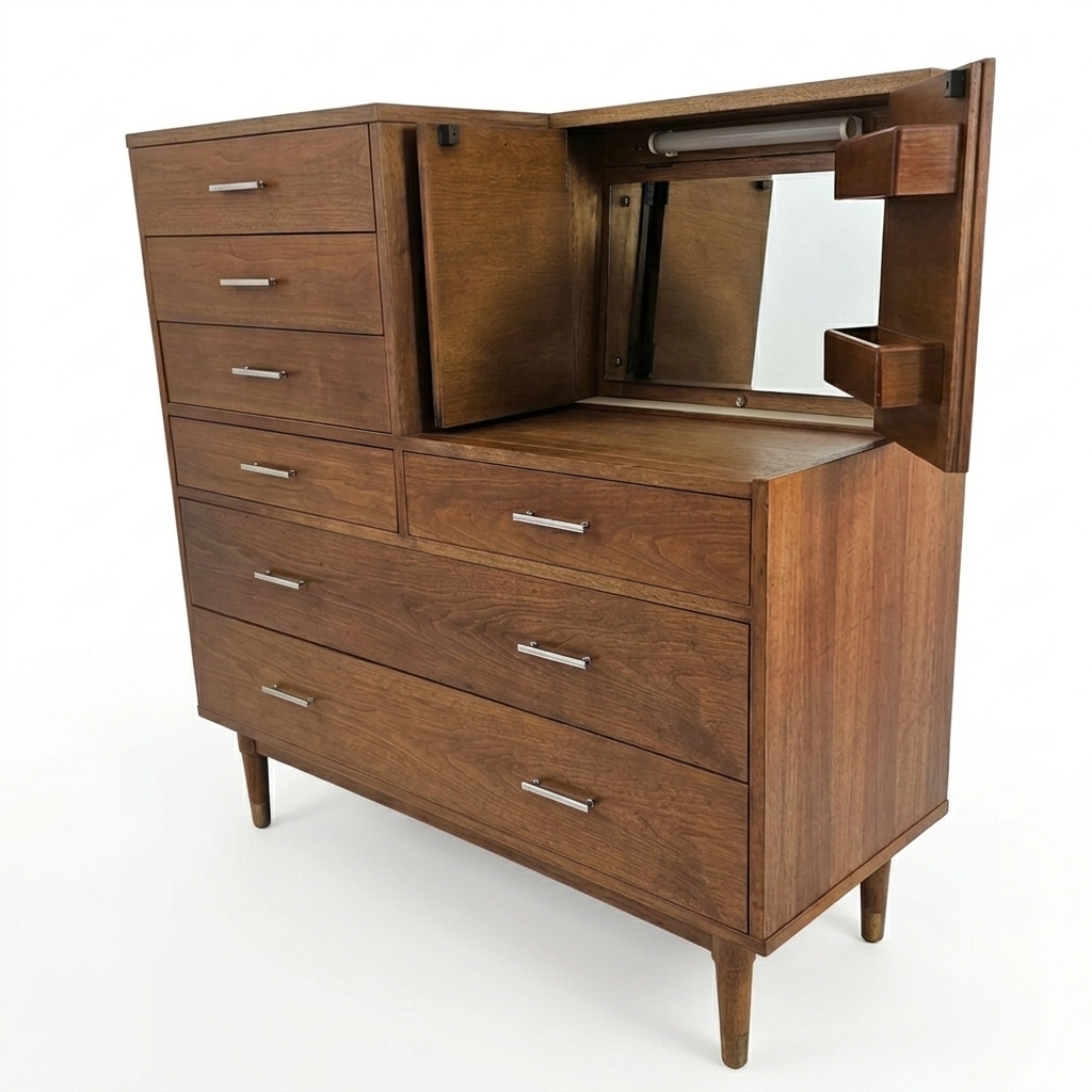 Mid Century Drexel Vanity Dresser