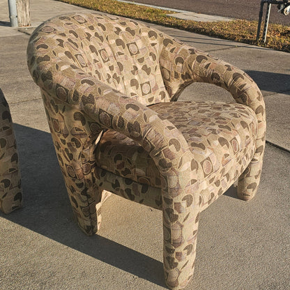 Post Modern Vladimir Arm Chair Set