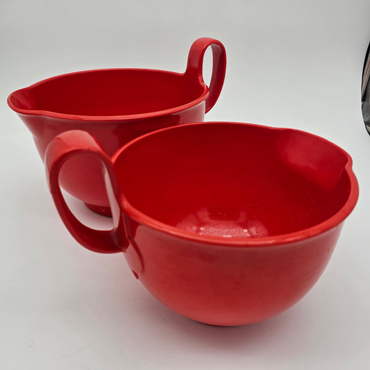 Vintage Dansk 1970 Danish Melamine Mixing Bowls