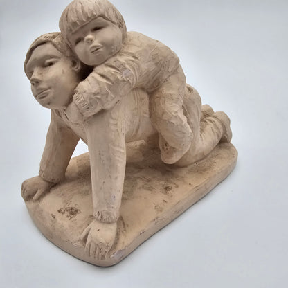 Austin Sculpture Father Child 1989