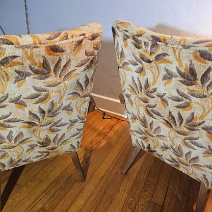 Pair Mid Century Modern Arm Chairs