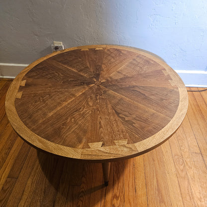 Mid Century Modern Lane Round Coffee Table