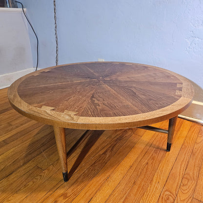 Mid Century Modern Lane Round Coffee Table