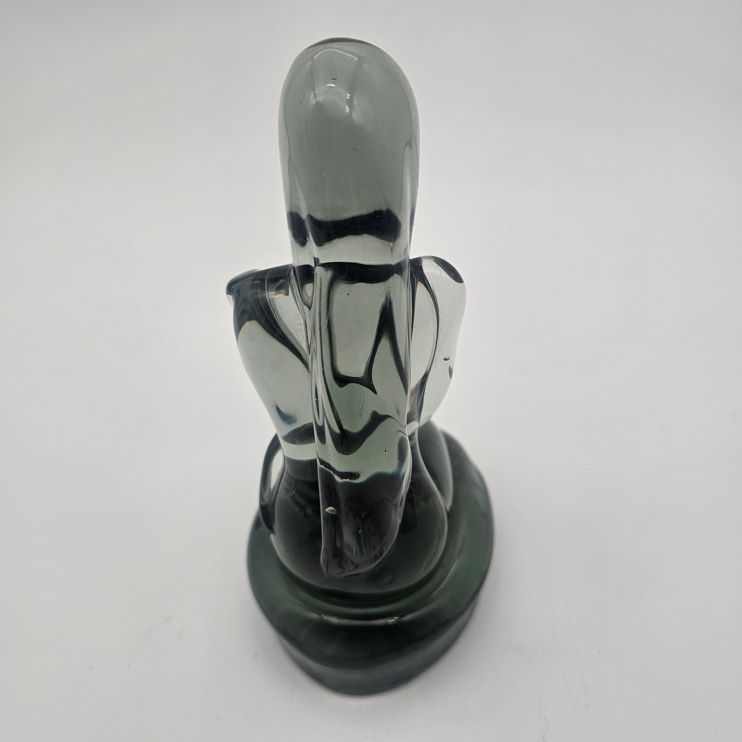 Murano Glass Signed Ermanno Nason Female Figure Sculpture