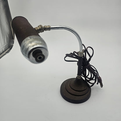 Rare Art Deco Desk Lamp Adjustable