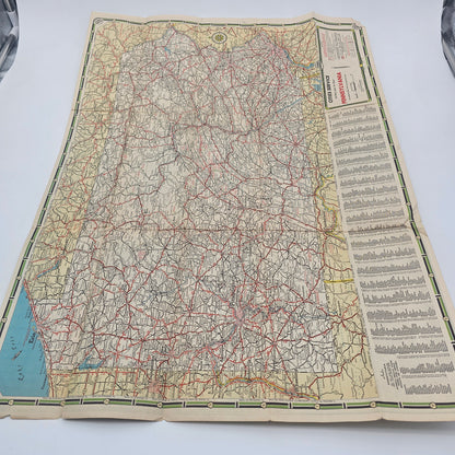 Vintage Map State Pennsylvania