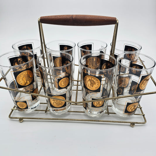 Mid Century Barware Highball Glasses