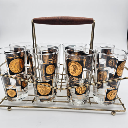 Mid Century Barware Highball Glasses