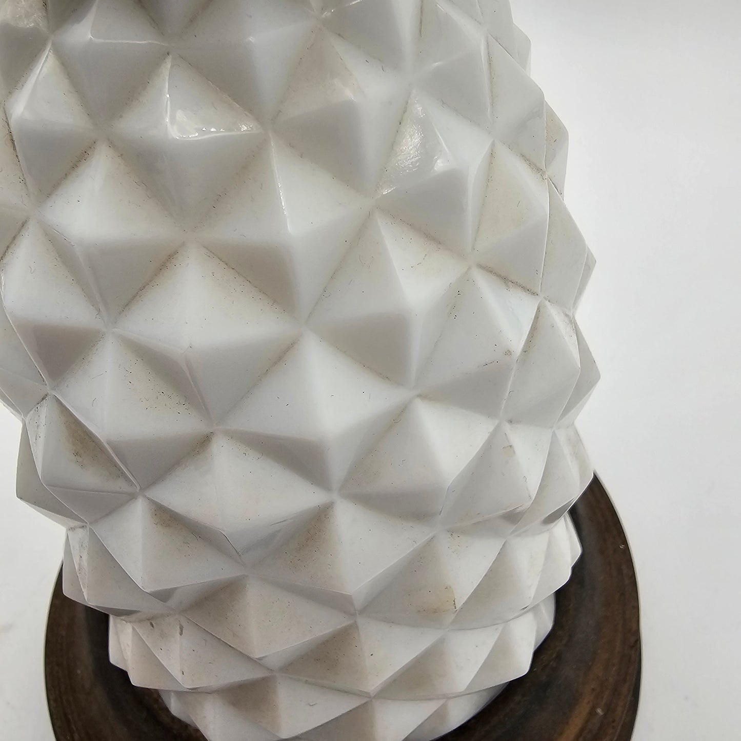 Milk Glass Vintage Lamp