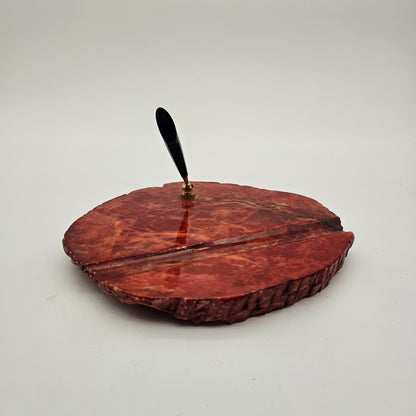 Vintage Stone Pen Holder