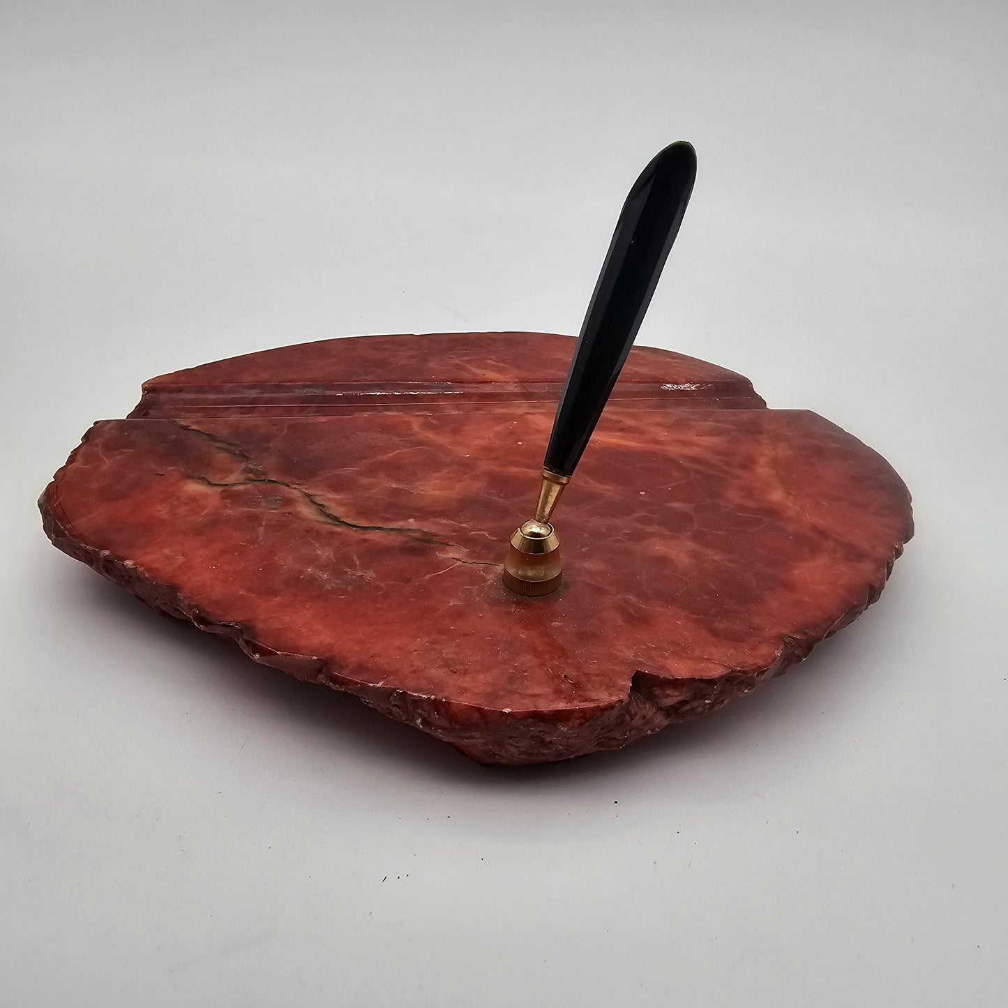 Vintage Stone Pen Holder