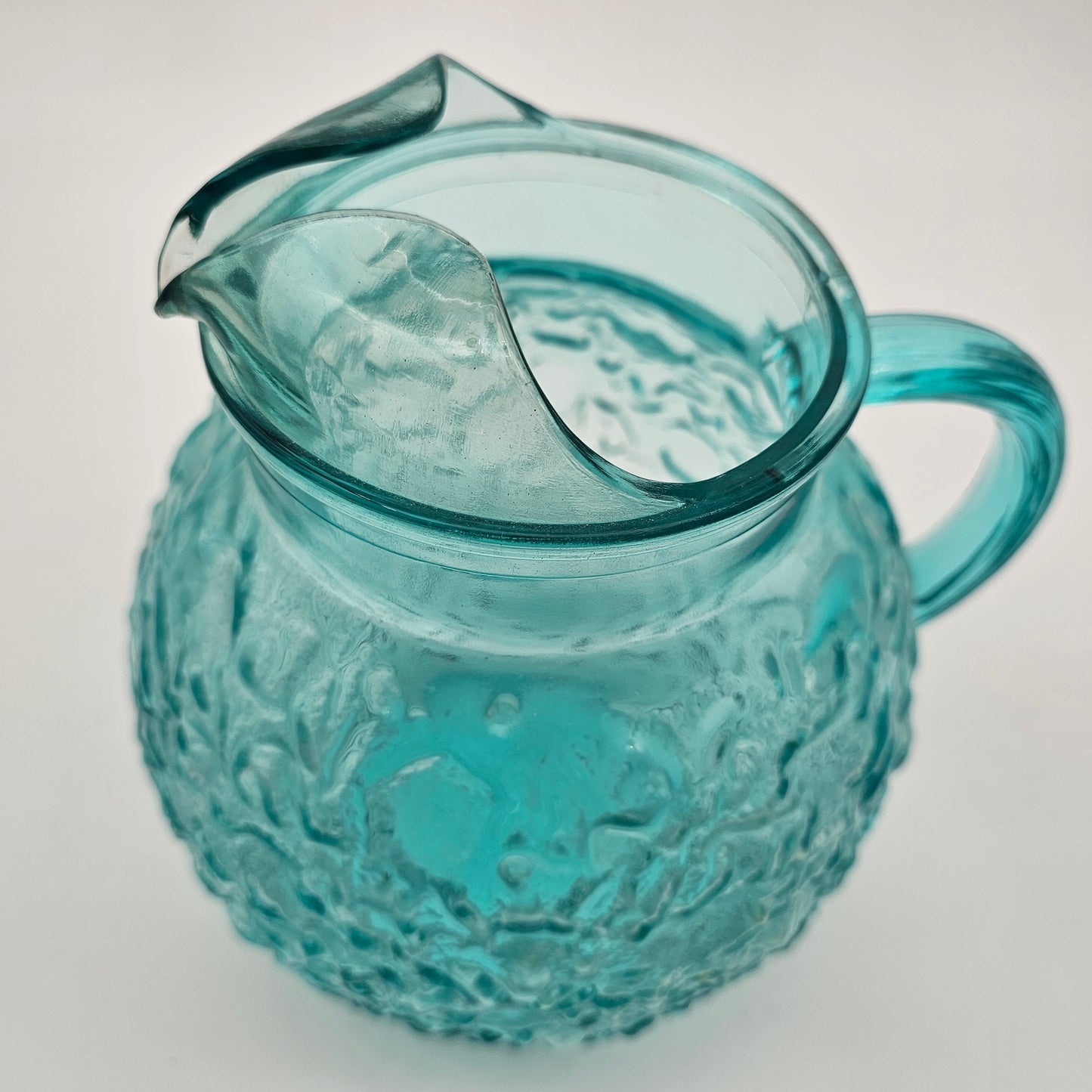 Turquoise Water Pitcher