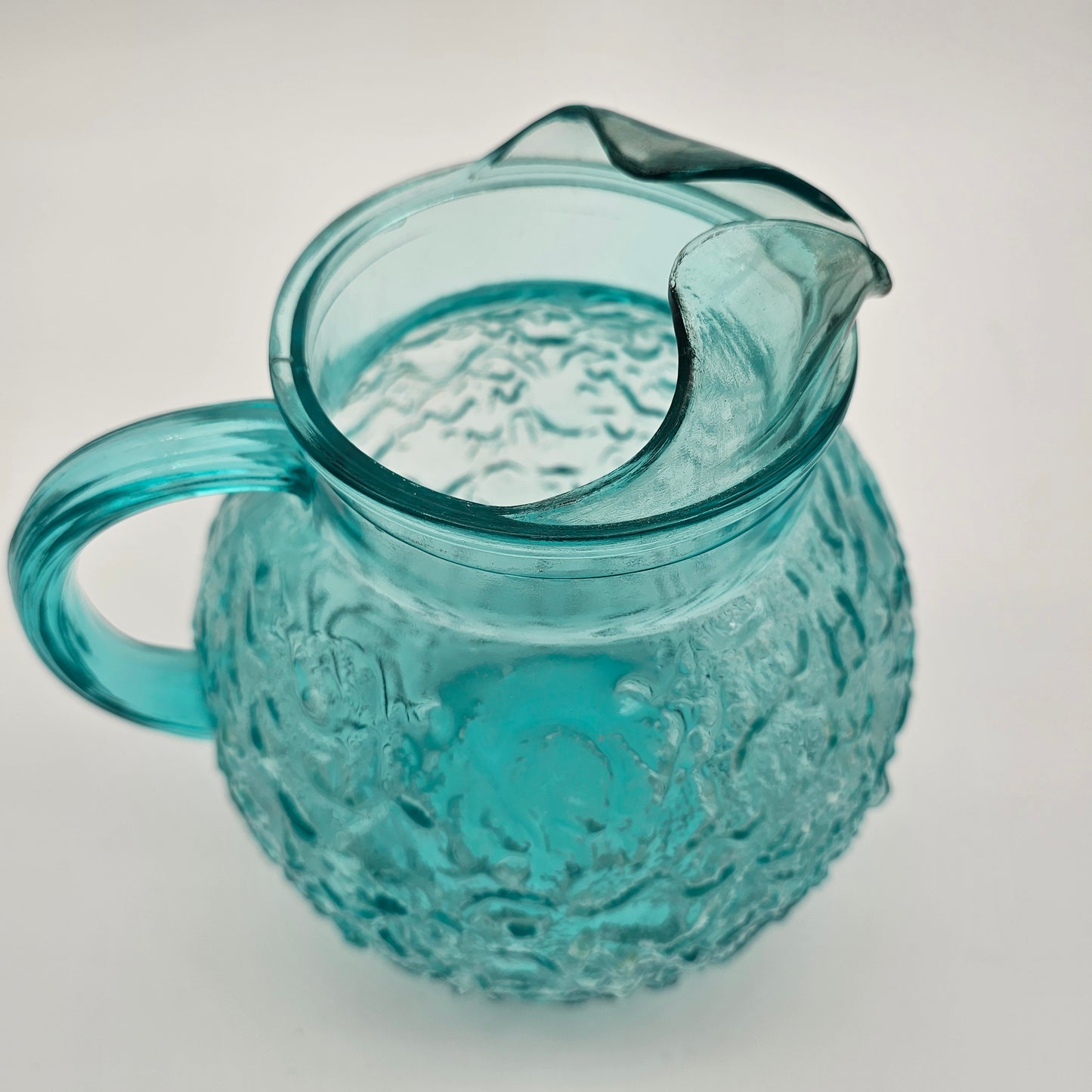 Turquoise Water Pitcher