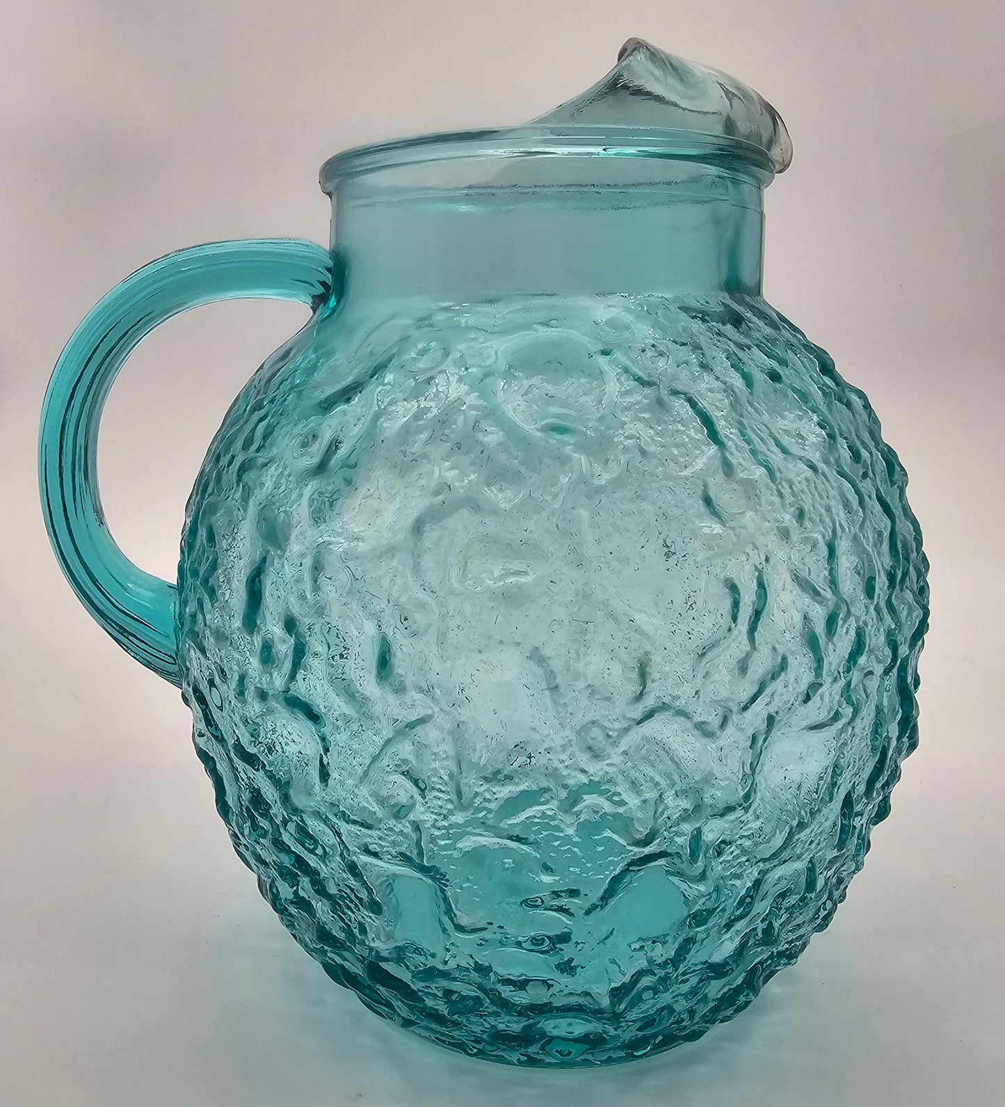 Turquoise Water Pitcher