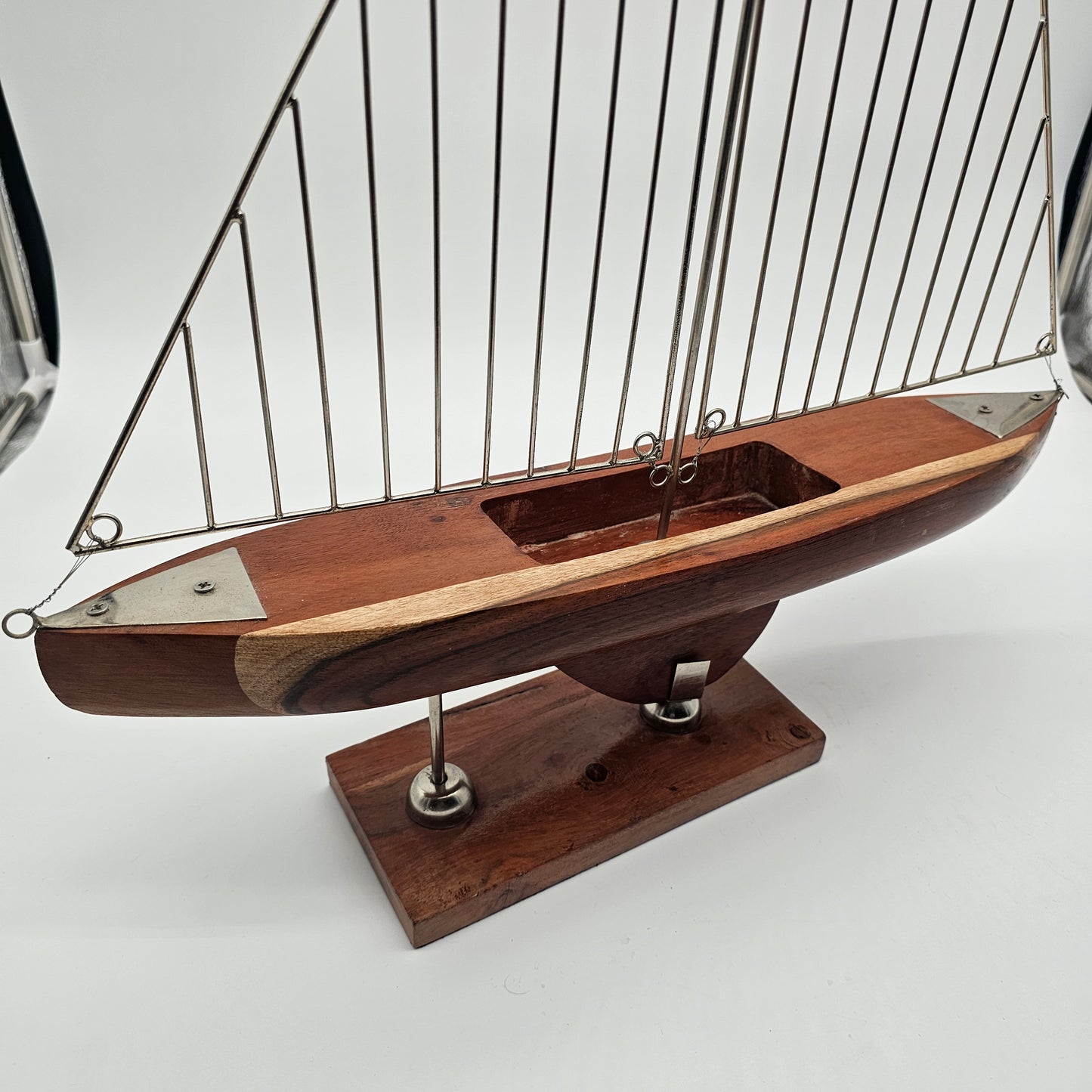 Wood & Metal Sailboat