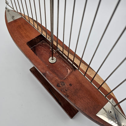 Wood & Metal Sailboat