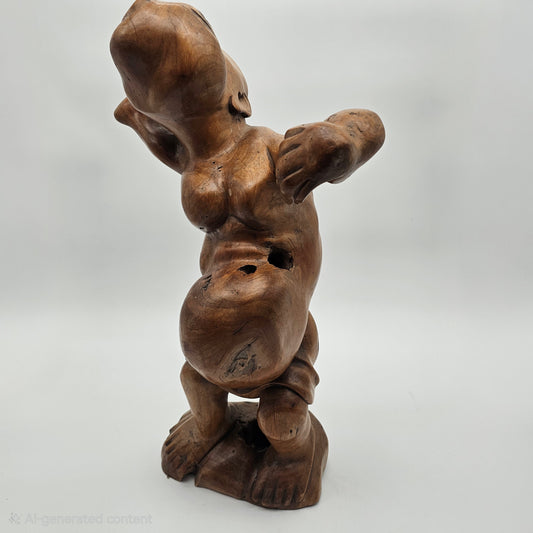 Hand Carved African Sculpture