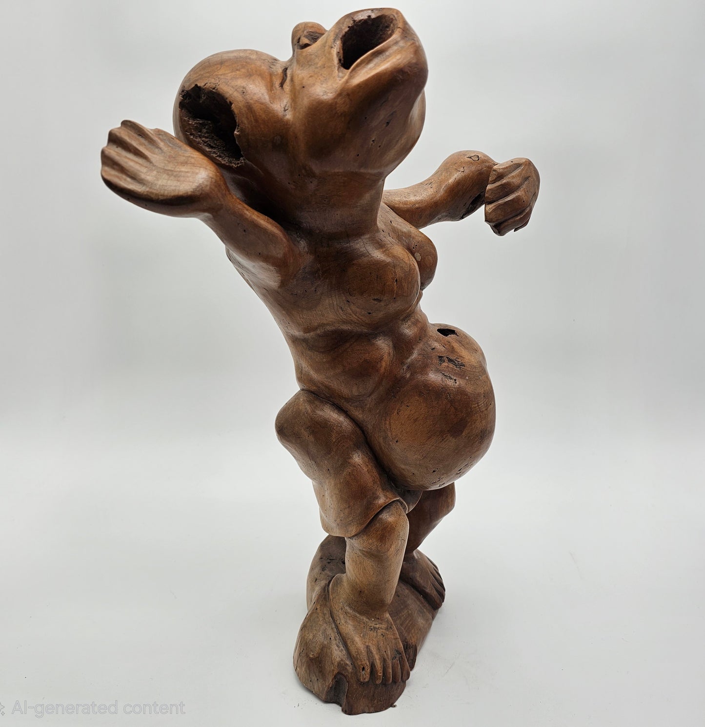 Hand Carved African Sculpture