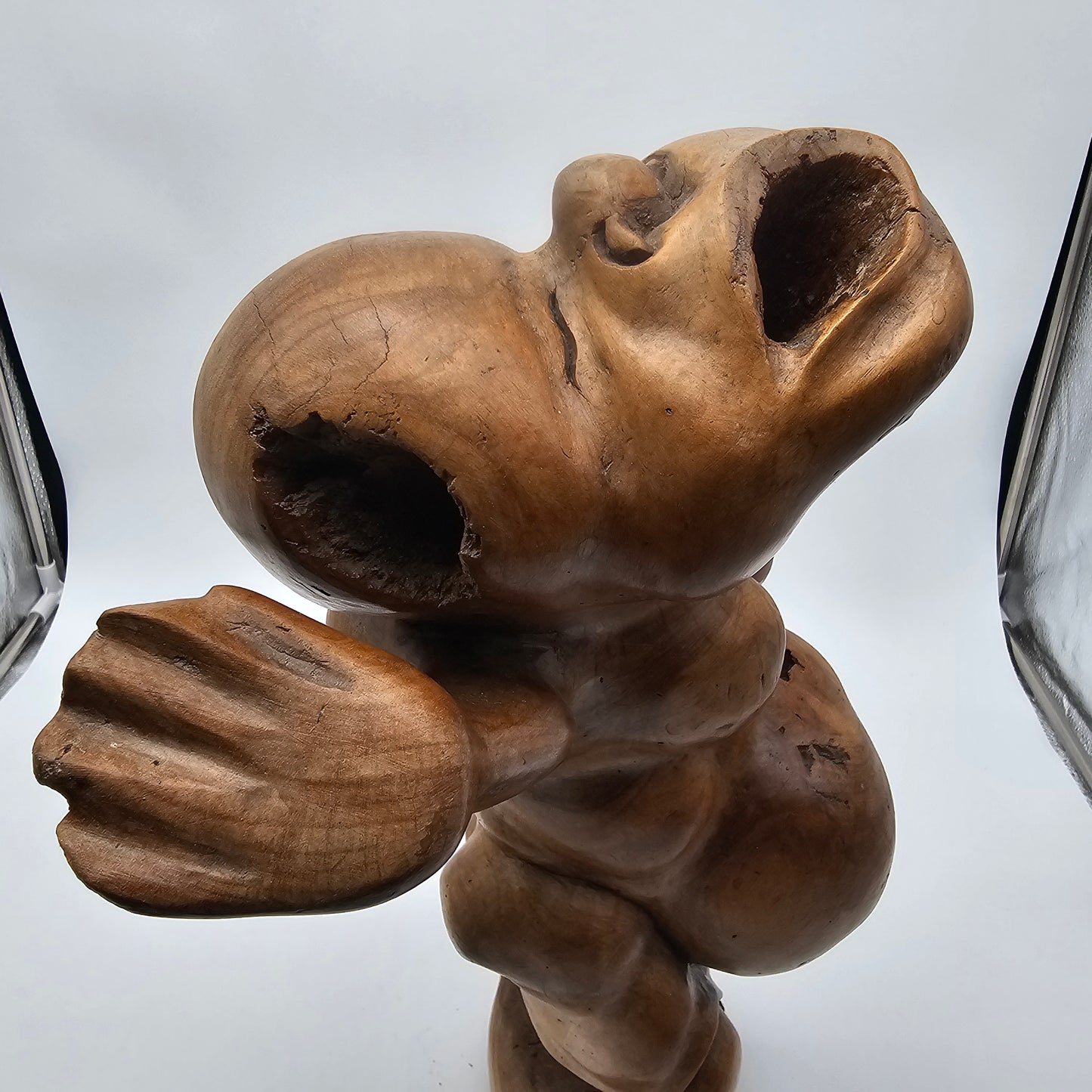 Hand Carved African Sculpture