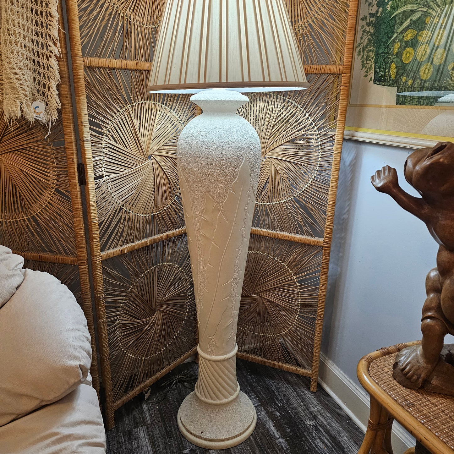 Post Modern Plaster Floor Lamp