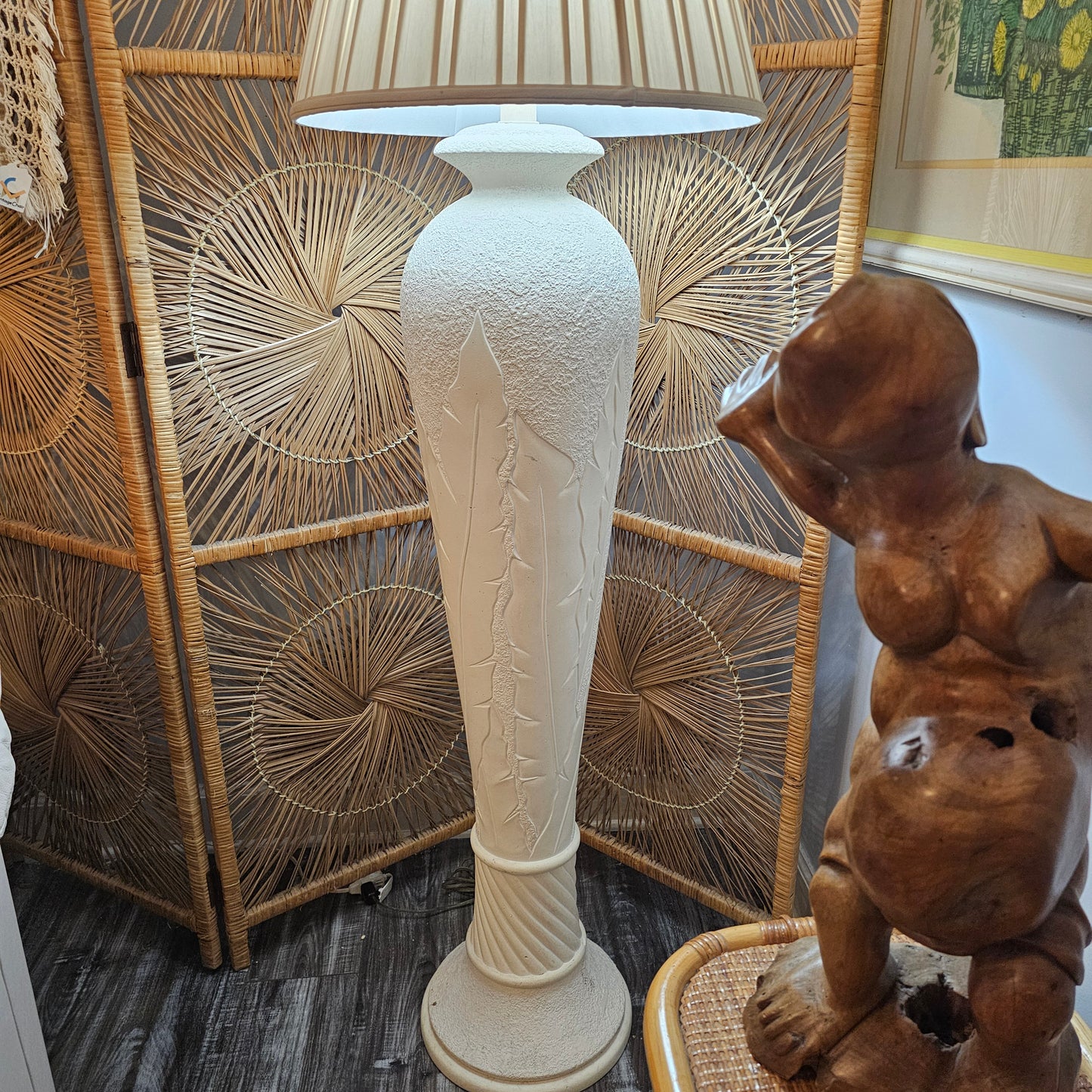 Post Modern Plaster Floor Lamp