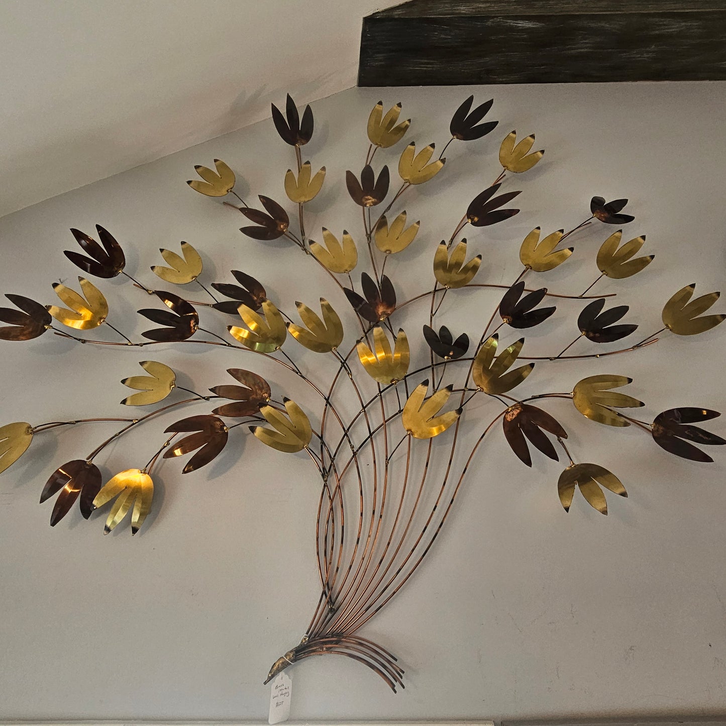 Mid Century Modern Mixed Metal Sculpture Art C Jere