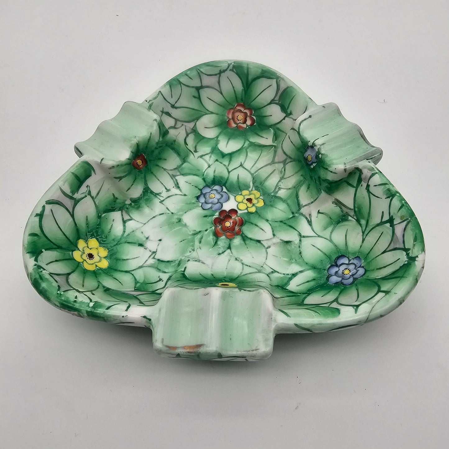Lenwile China Ardalt occ Japan Hand Painted Vintage Ashtray