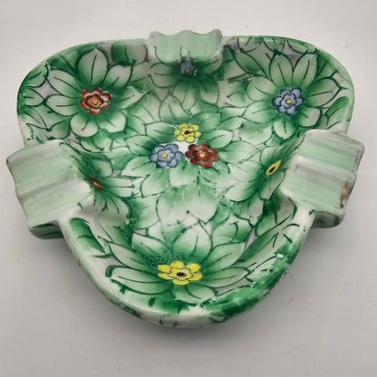 Lenwile China Ardalt occ Japan Hand Painted Vintage Ashtray