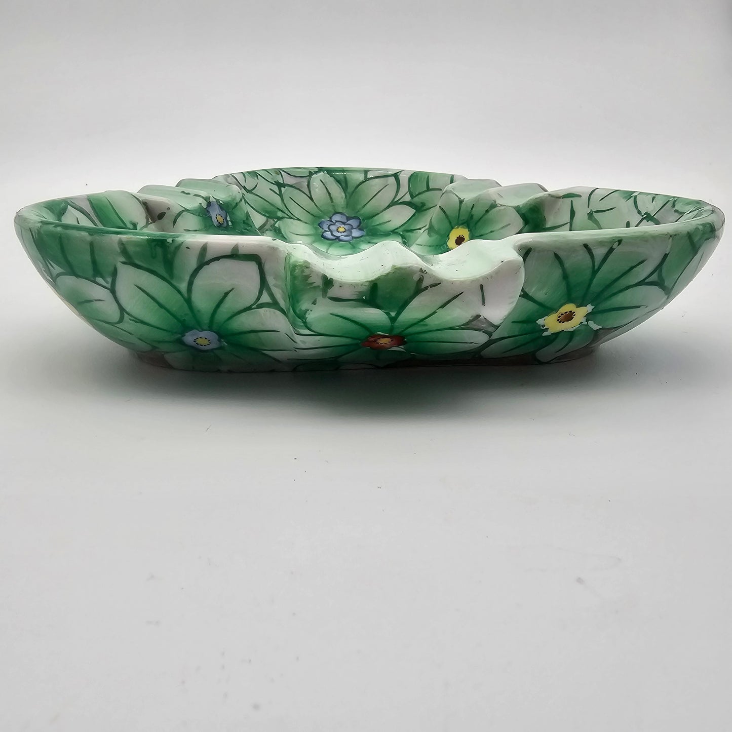 Lenwile China Ardalt occ Japan Hand Painted Vintage Ashtray