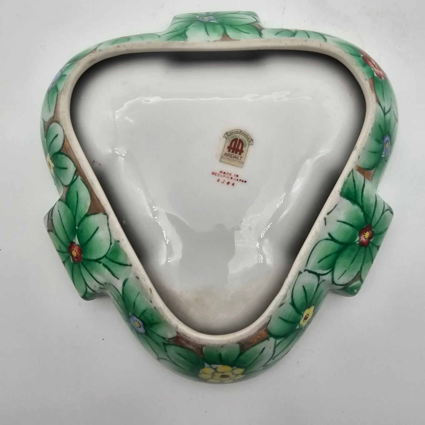 Lenwile China Ardalt occ Japan Hand Painted Vintage Ashtray