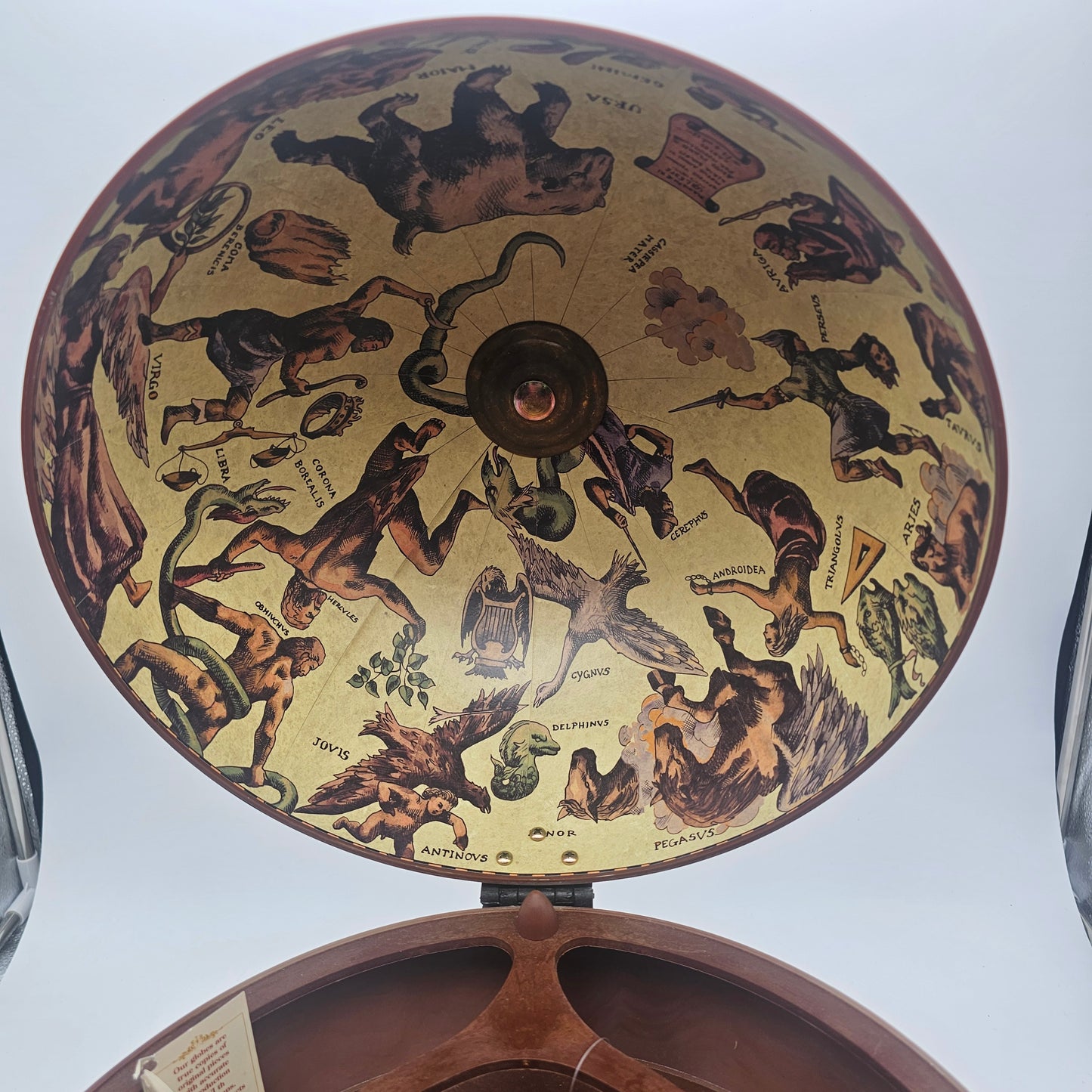 Italian Table Bar Globe from Zoffoli