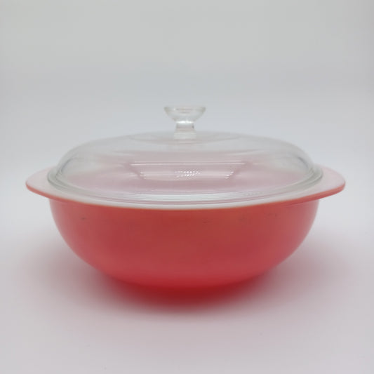 Pyrex Flamingo Pink Round Casserole Dish