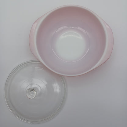 Pyrex Flamingo Pink Round Casserole Dish