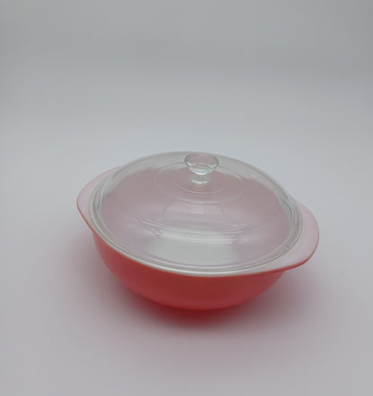 Pyrex Flamingo Pink Round Casserole Dish