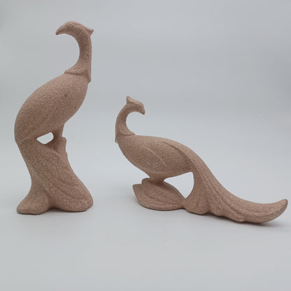 Pair Vintage Maddux Pheasant Figurines
