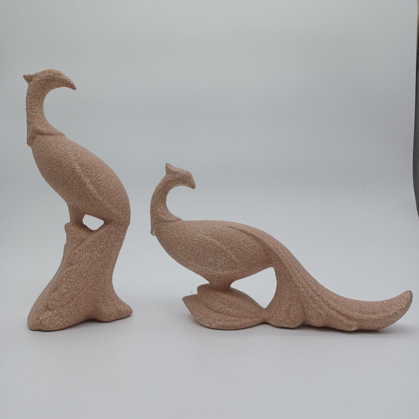 Pair Vintage Maddux Pheasant Figurines