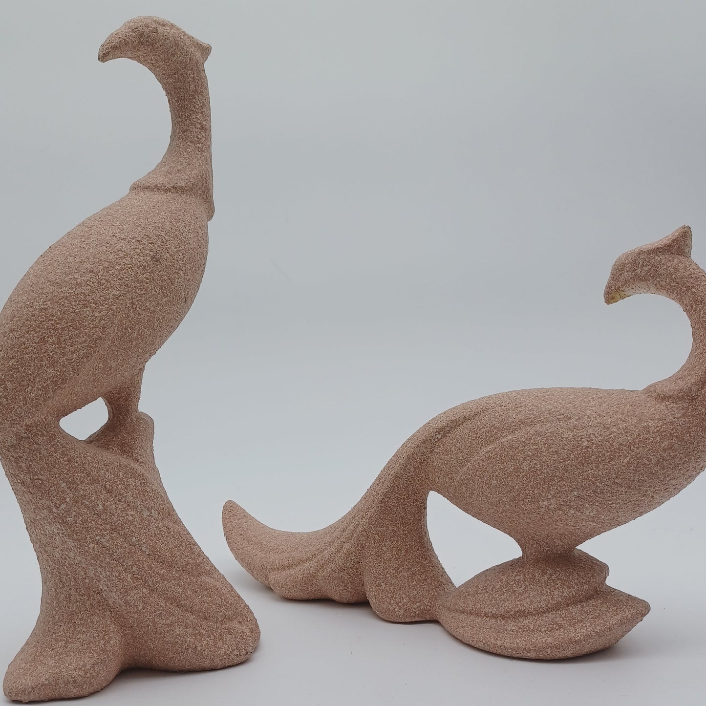 Pair Vintage Maddux Pheasant Figurines