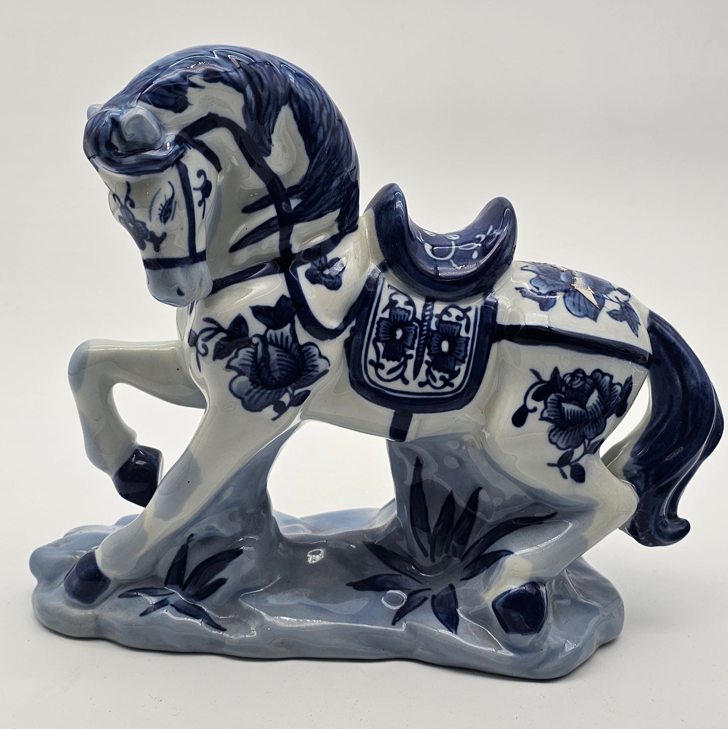 Asian Style Horse Sculptures