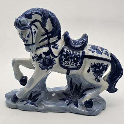 Asian Style Horse Sculptures