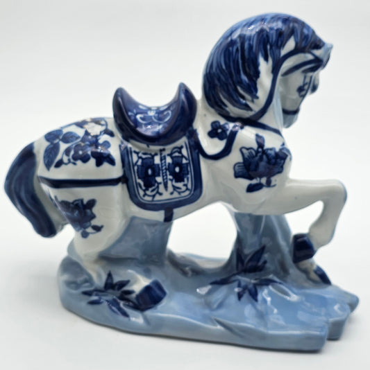 Asian Style Horse Sculptures