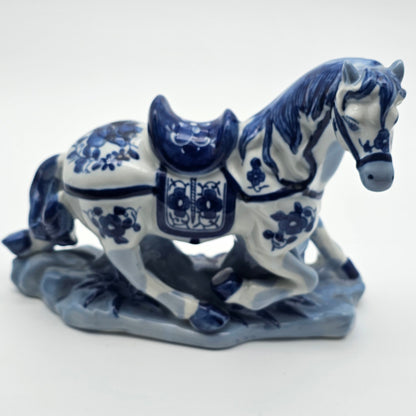 Asian Style Horse Sculptures