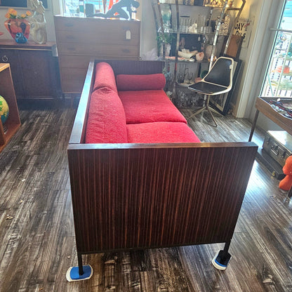 Bolier & Company by Decco Exotic Ebony Wood Sofa